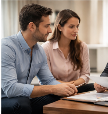 Illustrative screenshot: tourist visa checklist